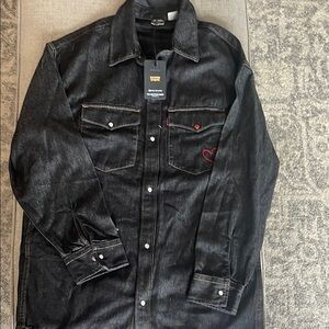 Levi's Black Denim Jacket